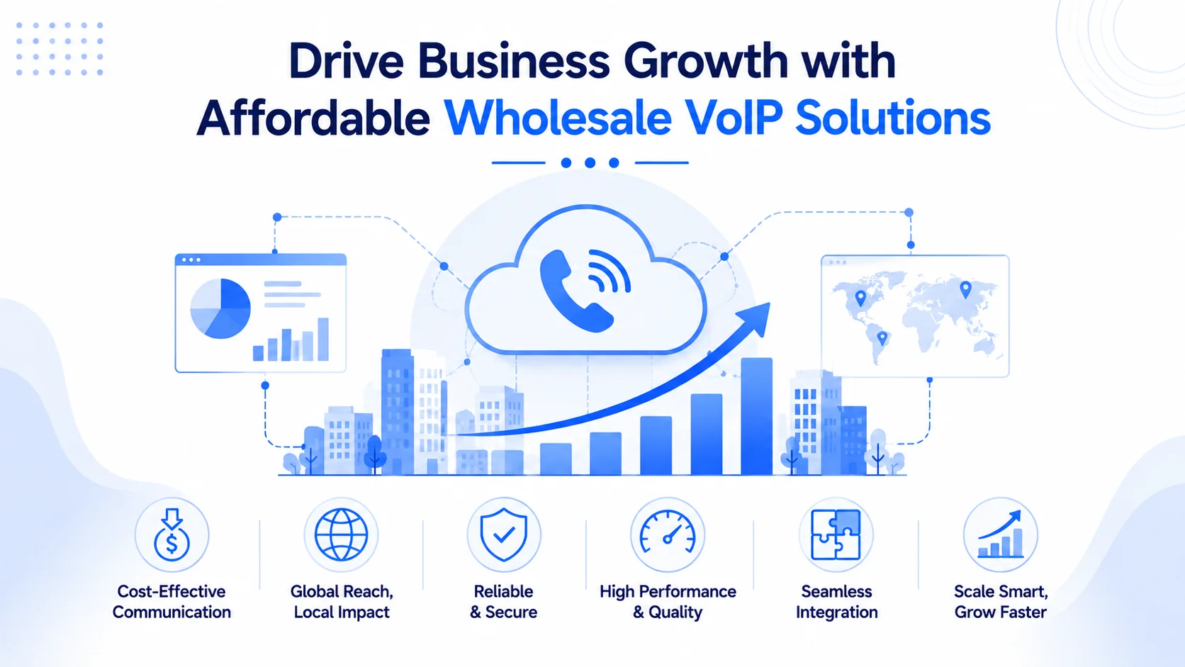 Wholesale cloud VoIP packages by business size