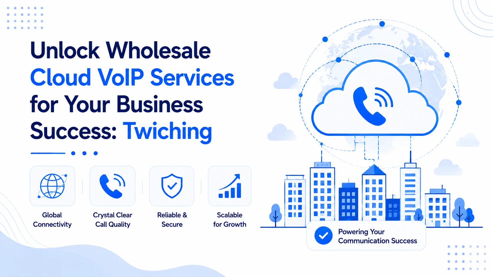 Unlock Wholesale Cloud VoIP Services for Your Business Success: Twiching