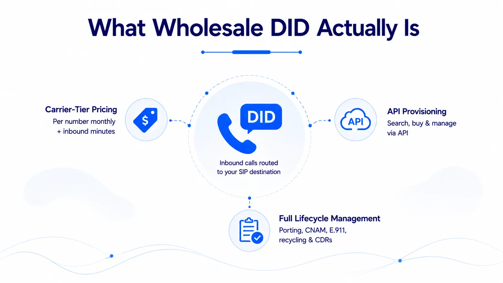 Wholesale DID – Overview and Key Concepts
