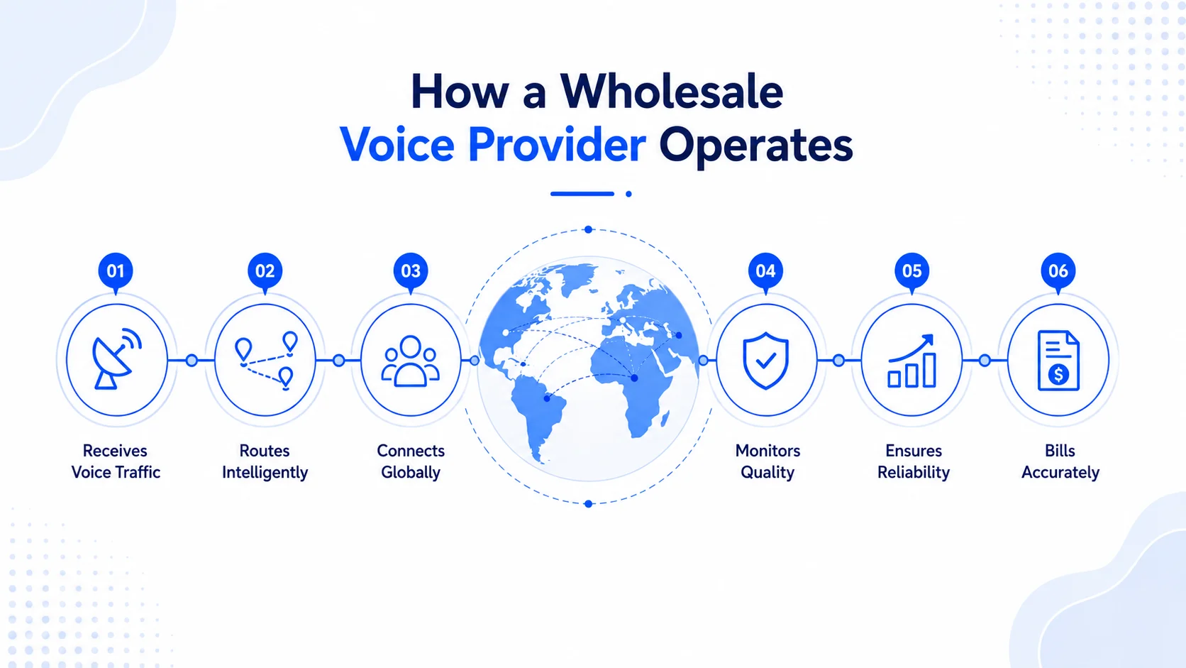How a Wholesale Voice Provider Operates