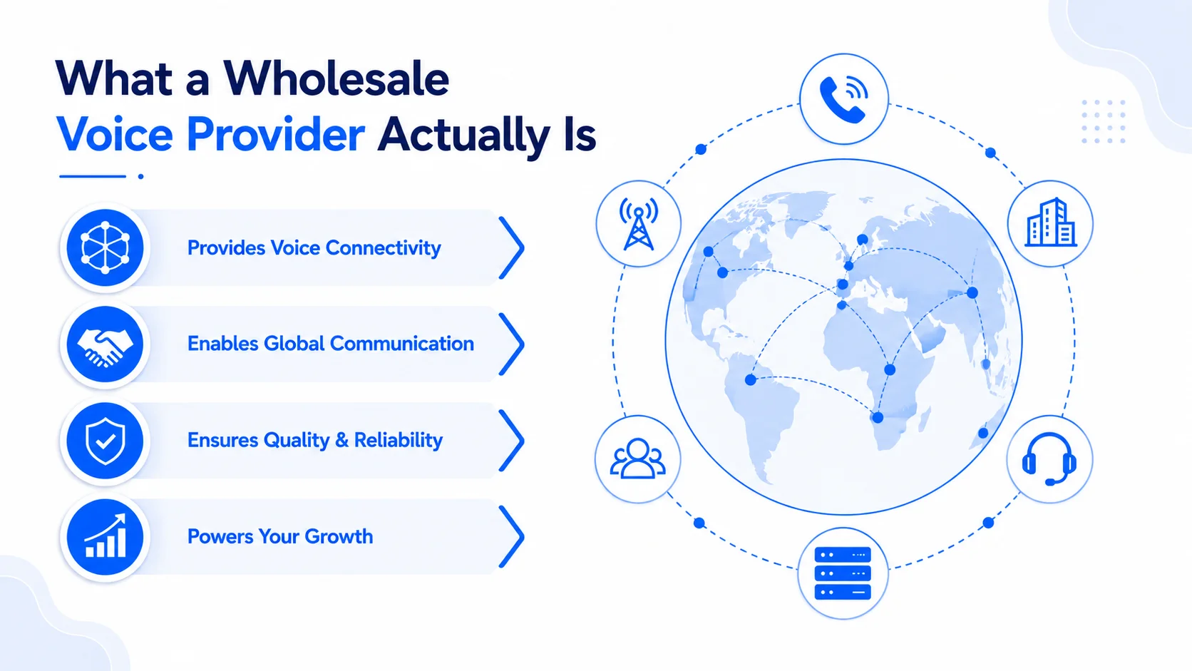 What a Wholesale Voice Provider Actually Is
