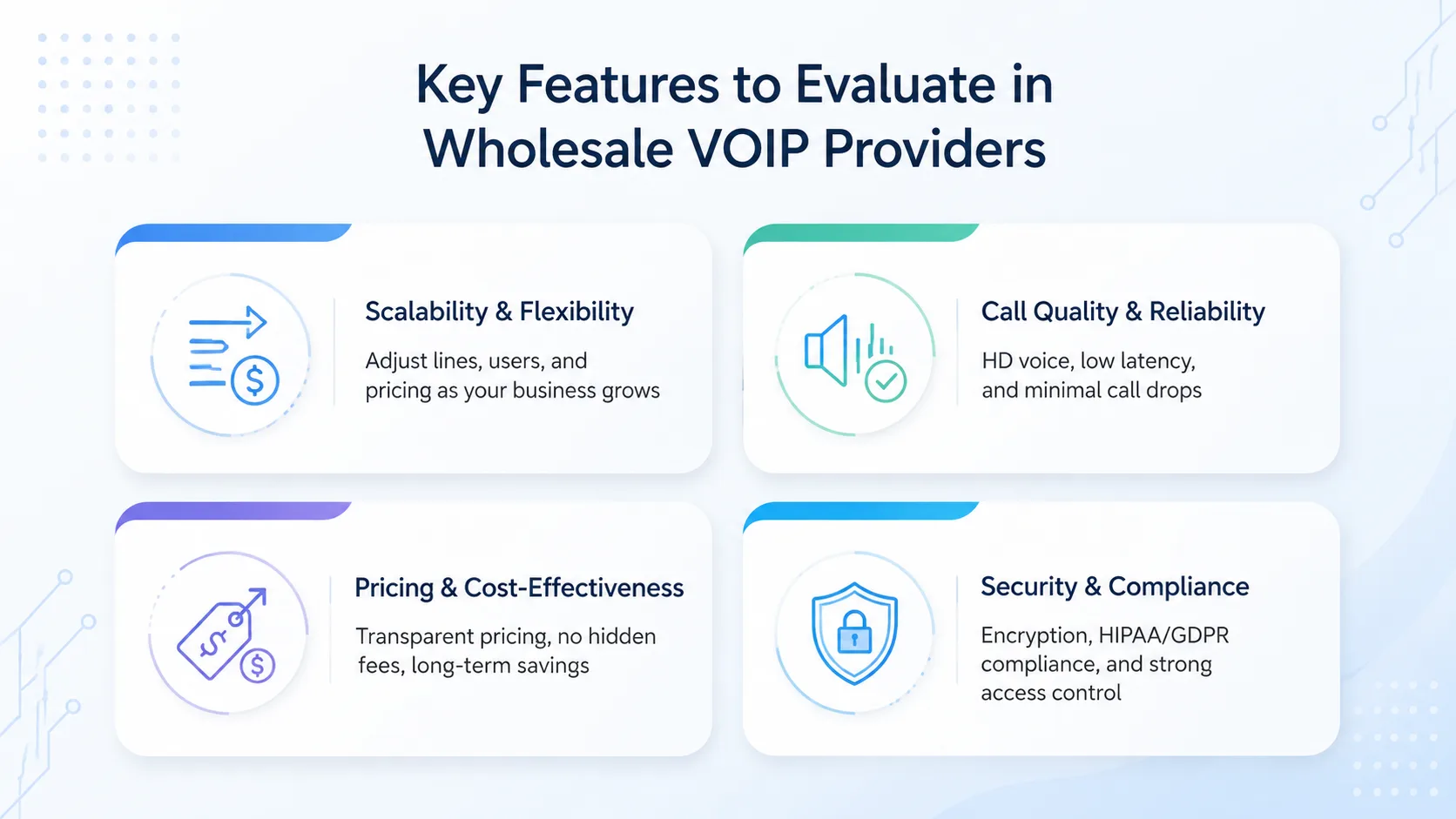 Core Benefits for Operators