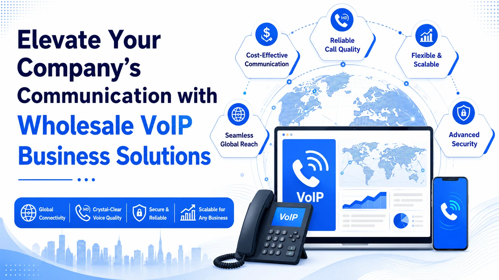 Wholesale VoIP business growth on direct carrier routes