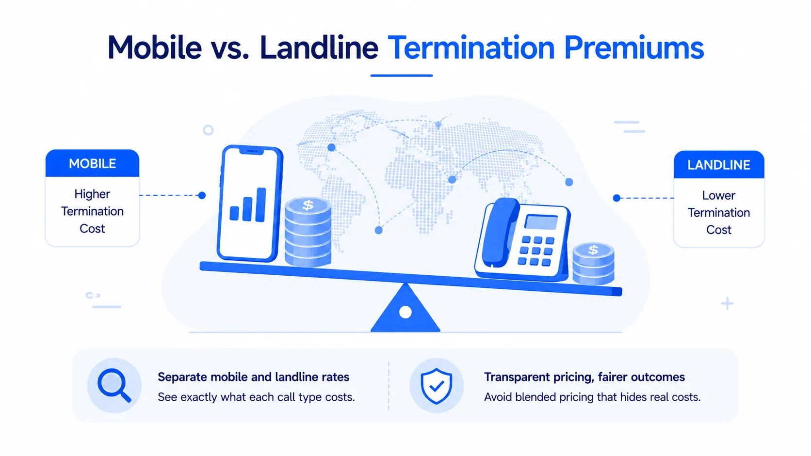 Wholesale A-Z VoIP Termination: Global Coverage on a Single SIP Endpoint — figure 2