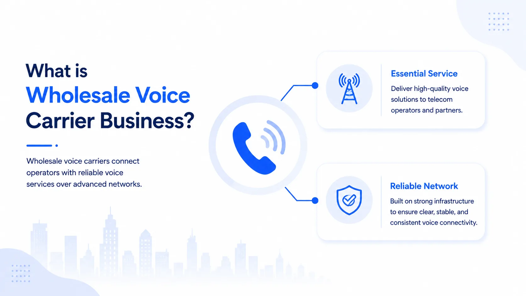 The Foundation of a Wholesale Voice Carrier Business