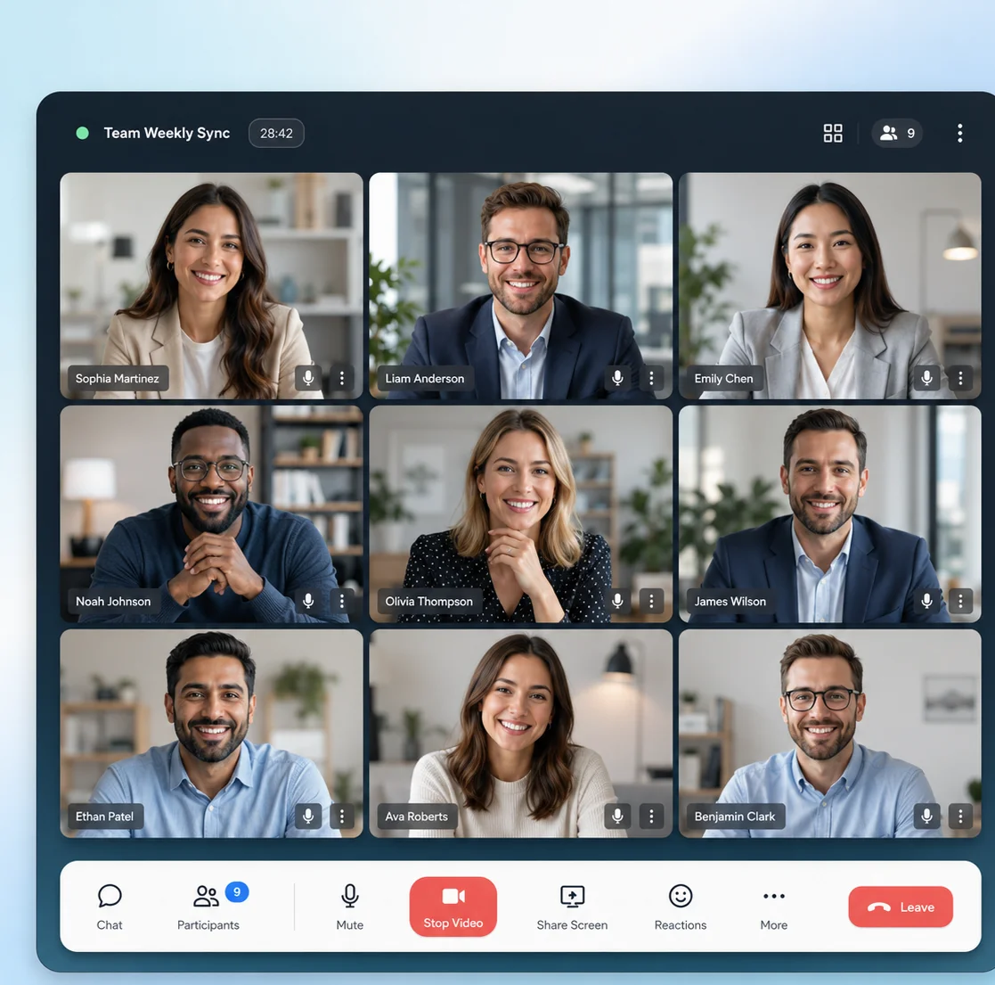 Twiching AI Business Phone app